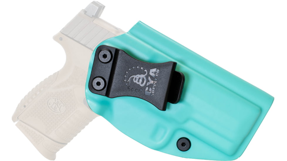 CYA Supply Co. Inside the Waistband Holster, FN, 509 Compact, Right Hand, Teal Blue, IWB0417
