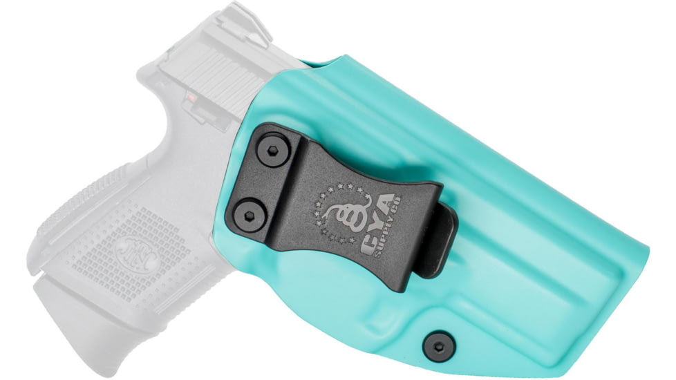 CYA Supply Co. Inside the Waistband Holster, FN, FNS Compact, Right Hand, Teal Blue, IWB0397