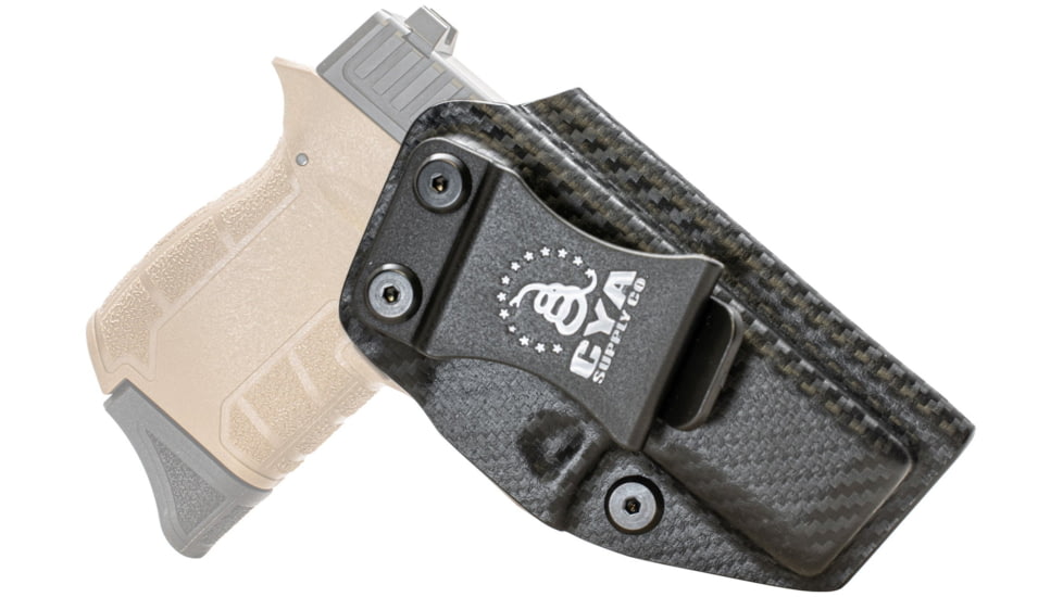 CYA Supply Co. Inside the Waistband Holster for Diamondback, DB9, Right Hand Draw, Carbon Fiber, Small, IWB0555