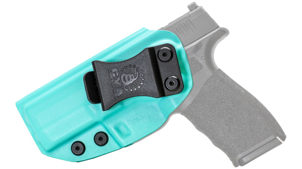CYA Supply Co. Inside the Waistband Holster for Springfield, HELLCAT PRO OSP 3.7in, Left Hand Draw, Teal Blue, Small, IWB0528