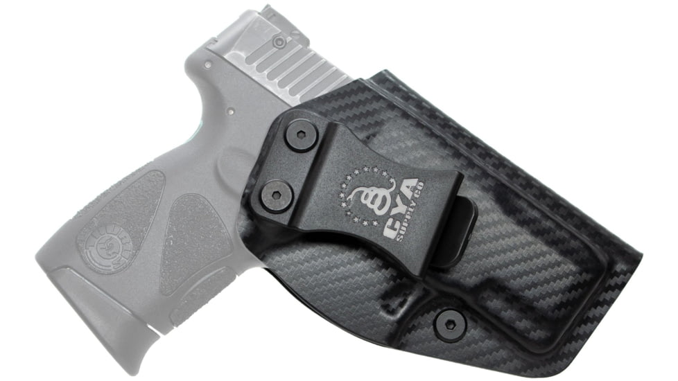 CYA Supply Co. Inside the Waistband Holster for Taurus G2C &amp; Millennium G2 PT111/PT140, Left Hand Draw, Carbon Fiber, Small, IWB0030