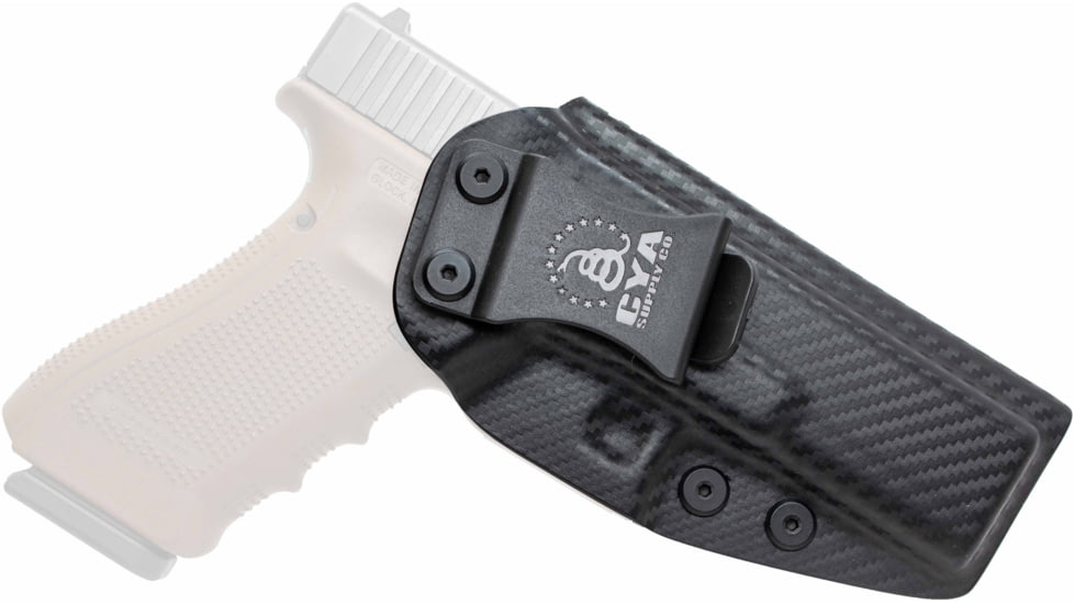 CYA Supply Co. Inside the Waistband Holster, Glock, 17/22/31, Right Hand, Carbon Fiber, IWB0071
