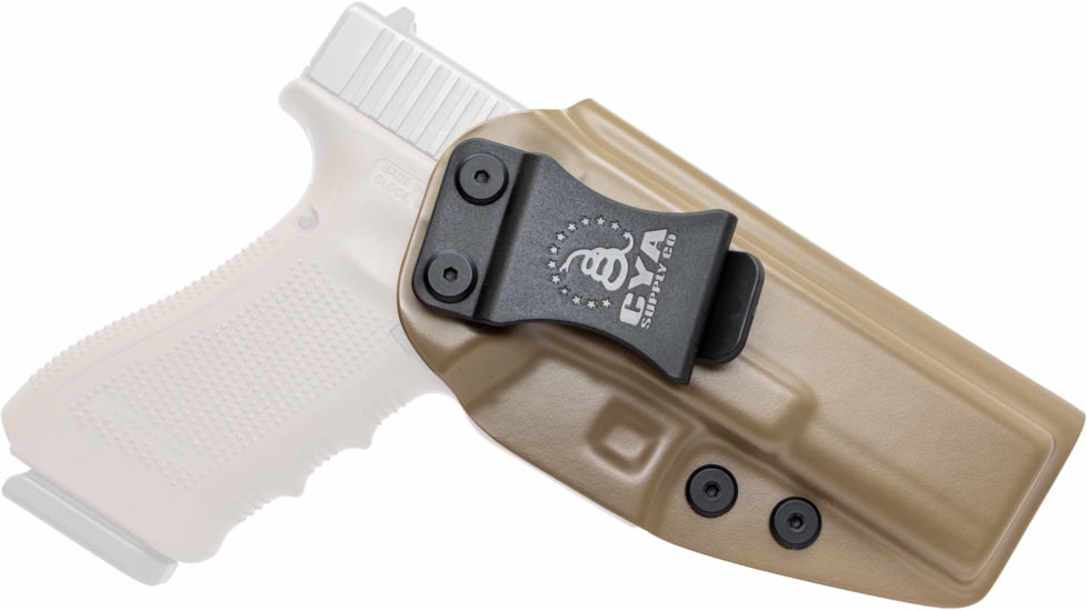 CYA Supply Co. Inside the Waistband Holster, Glock, 17/22/31, Right Hand, Flat Dark Earth, IWB0069