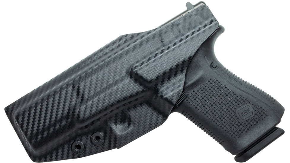 CYA Supply Co. Inside the Waistband Holster, Glock, 19/23/32/19x/45/44, Right Hand, Carbon Fiber, IWB0059