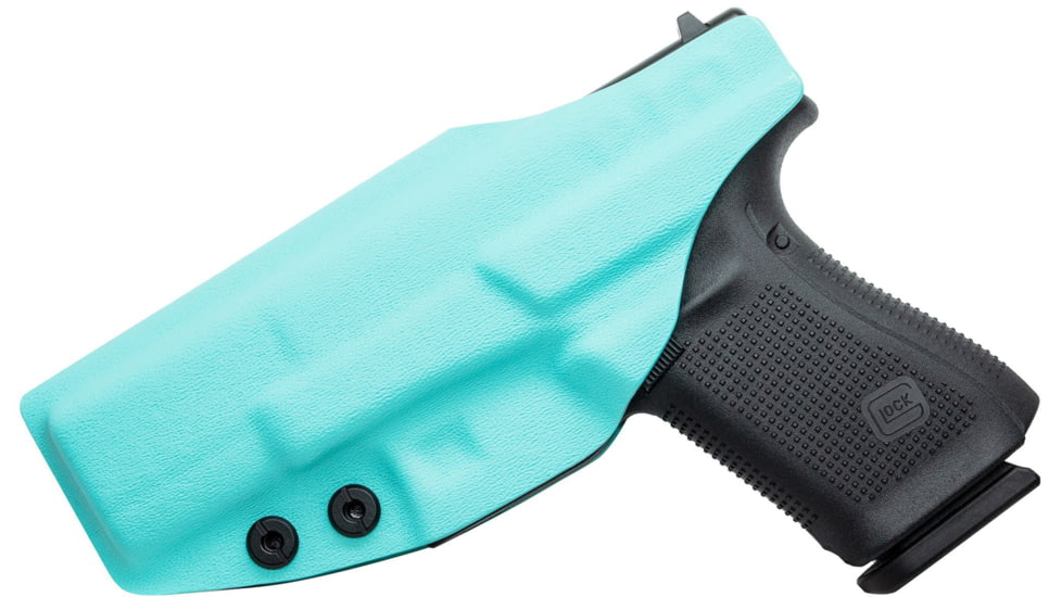 CYA Supply Co. Inside the Waistband Holster, Glock, 19/23/32/19x/45/44, Right Hand, Teal Blue, IWB0217