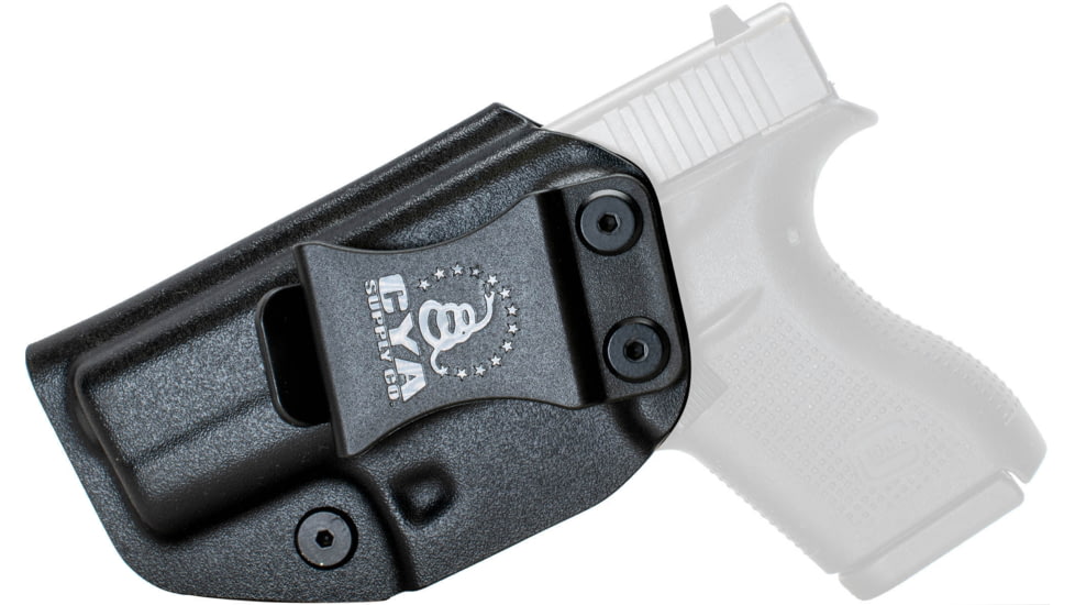 CYA Supply Co. Inside the Waistband Holster, Glock, 42, Left Hand, Black, IWB0074