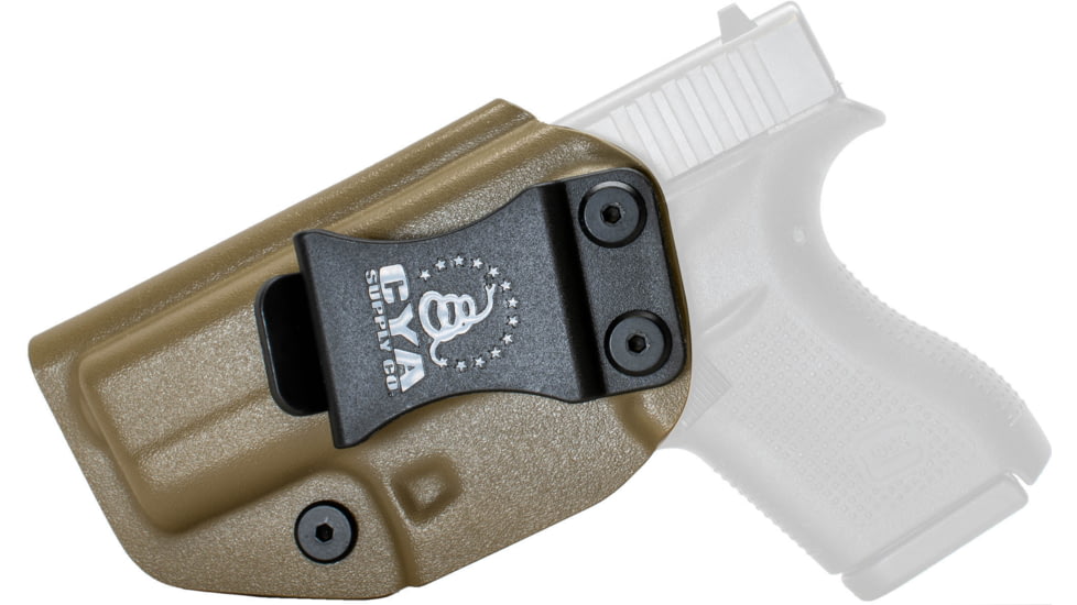 CYA Supply Co. Inside the Waistband Holster, Glock, 42, Left Hand, Flat Dark Earth, IWB0076