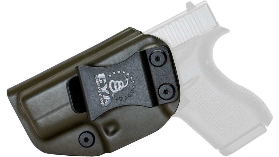 CYA Supply Co. Inside the Waistband Holster, Glock, 42, Left Hand, Olive Drab, IWB0282