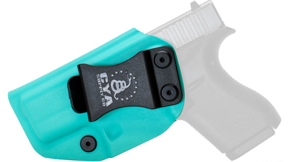 CYA Supply Co. Inside the Waistband Holster, Glock, 42, Left Hand, Teal Blue, IWB0244