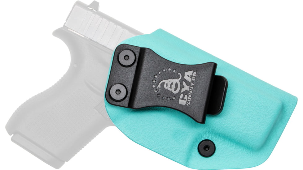 CYA Supply Co. Inside the Waistband Holster, Glock, 42, Right Hand, Teal Blue, IWB0243