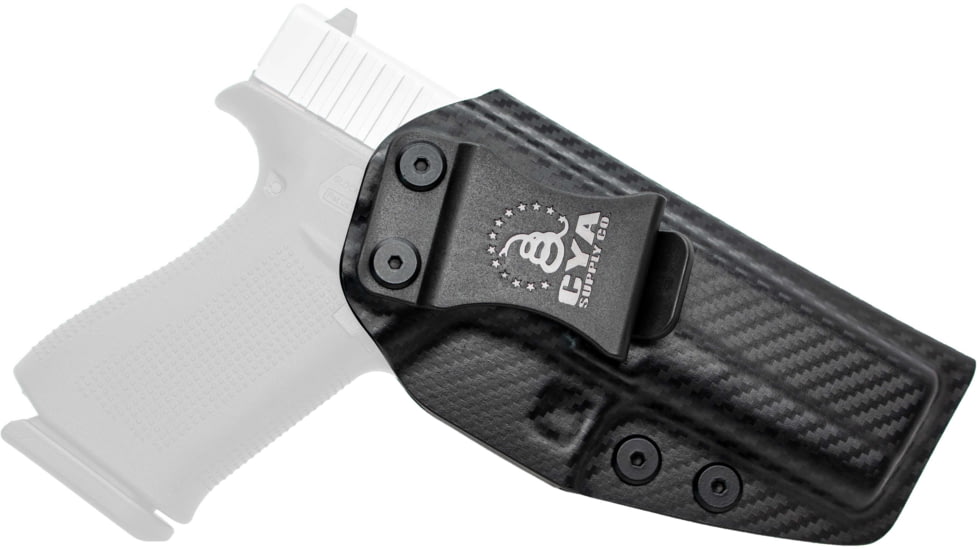CYA Supply Co. Inside the Waistband Holster, Glock, 48, Right Hand, Carbon Fiber, IWB0157