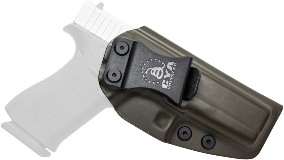 CYA Supply Co. Inside the Waistband Holster, Glock, 48, Right Hand, Olive Drab, IWB0305