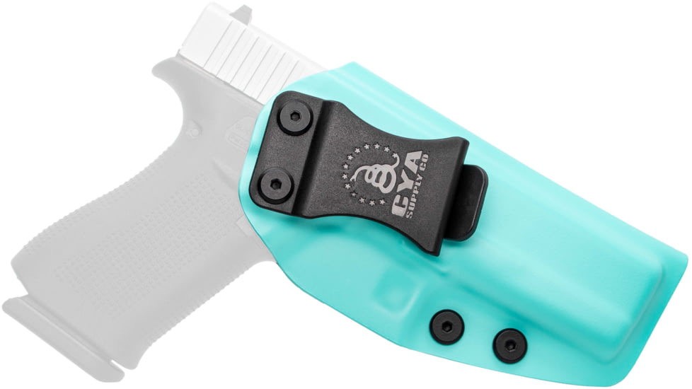 CYA Supply Co. Inside the Waistband Holster, Glock, 48, Right Hand, Teal Blue, IWB0159