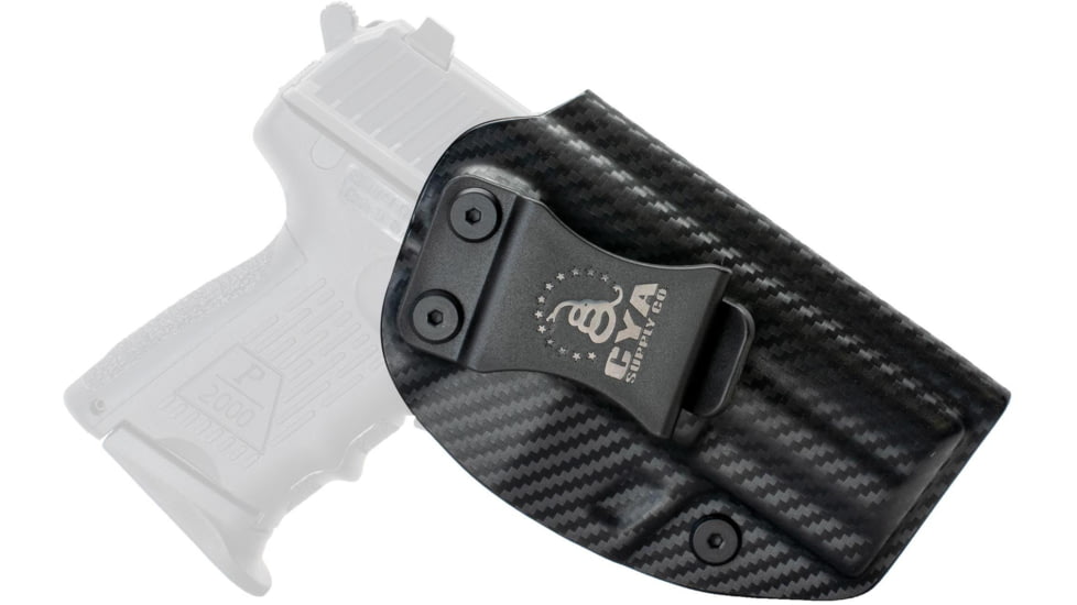 CYA Supply Co. Inside the Waistband Holster, HK, p2000k, Right Hand, Carbon Fiber, IWB0355