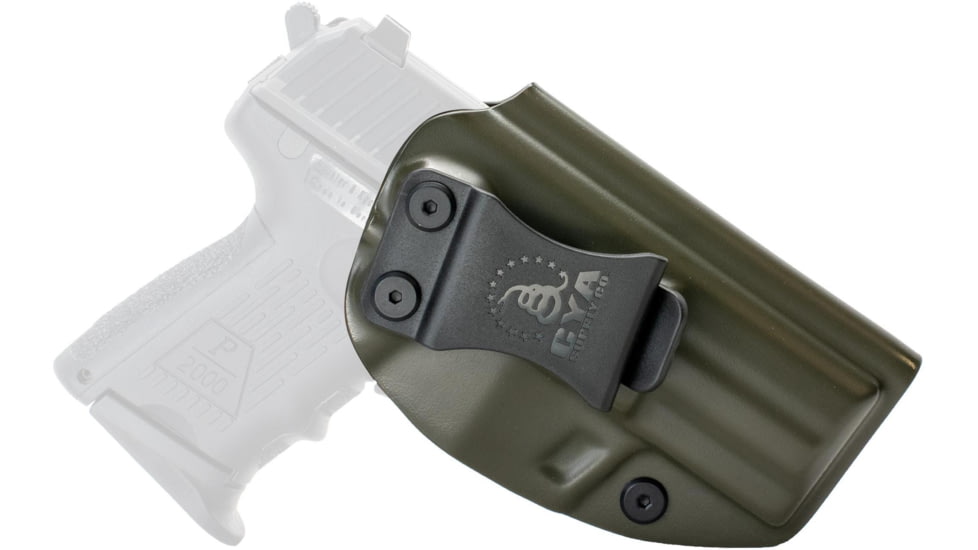 CYA Supply Co. Inside the Waistband Holster, HK, p2000k, Right Hand, Olive Drab, IWB0359