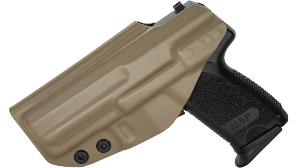 CYA Supply Co. Inside the Waistband Holster, HK, USP Compact, Right Hand, Flat Dark Earth, IWB0383