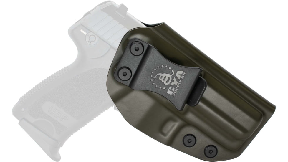 CYA Supply Co. Inside the Waistband Holster, HK, USP Compact, Right Hand, Olive Drab, IWB0389