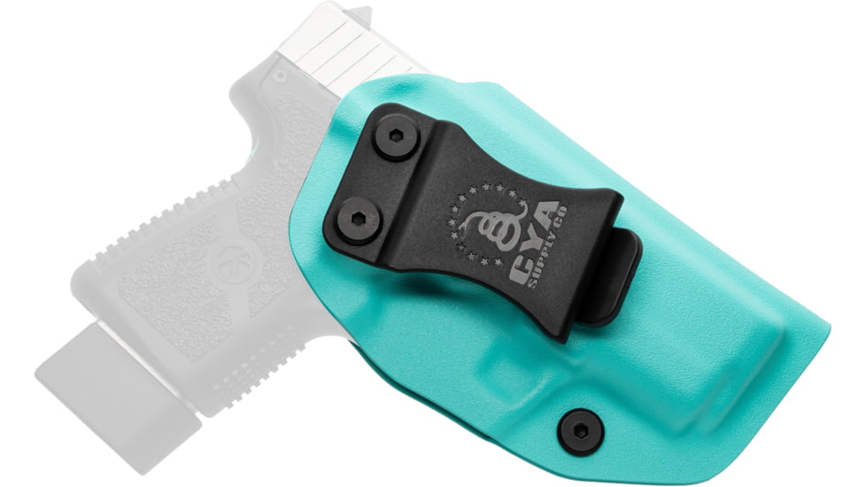 CYA Supply Co. Inside the Waistband Holster, Kahr, PM9/CM9, Right Hand, Teal Blue, IWB0167
