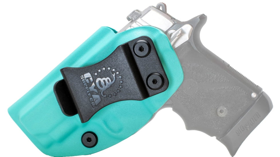 CYA Supply Co. Inside the Waistband Holster, Sig Sauer, P238, Left Hand, Teal Blue, IWB0240