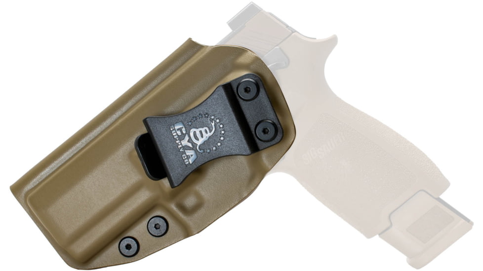 CYA Supply Co. Inside the Waistband Holster, Sig Sauer, P320 Compact/Carry, Left Hand, Flat Dark Earth, IWB0132