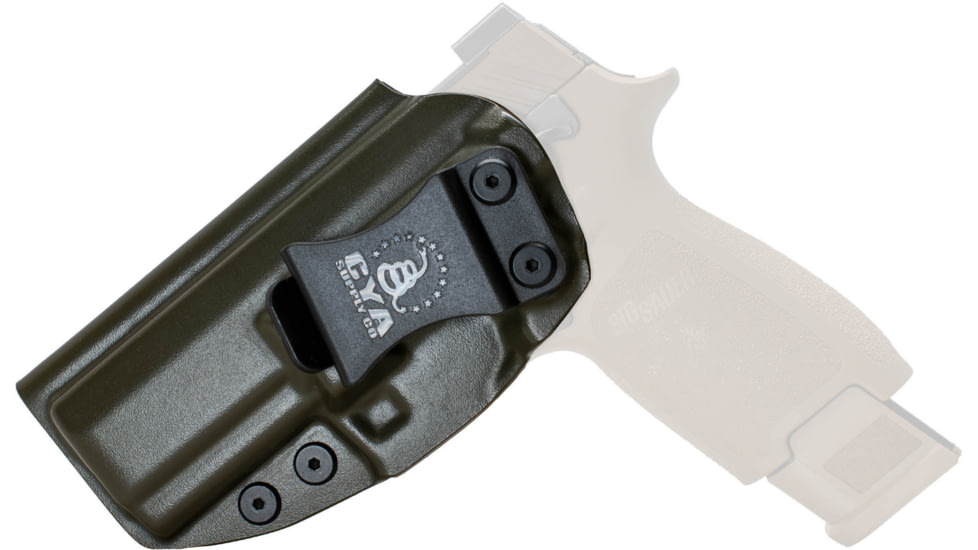 CYA Supply Co. Inside the Waistband Holster, Sig Sauer, P320 Compact/Carry, Left Hand, Olive Drab, IWB0300