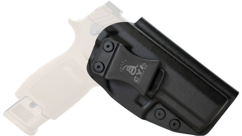 CYA Supply Co. Inside the Waistband Holster, Sig Sauer, P320 Compact/Carry, Right Hand, Black, IWB0129