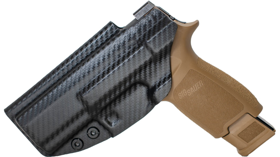 CYA Supply Co. Inside the Waistband Holster, Sig Sauer, P320 Compact/Carry, Right Hand, Carbon Fiber, IWB0133