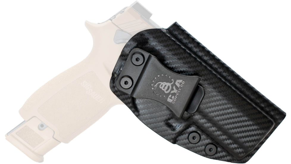 CYA Supply Co. Inside the Waistband Holster, Sig Sauer, P320 Compact/Carry, Right Hand, Carbon Fiber, IWB0133