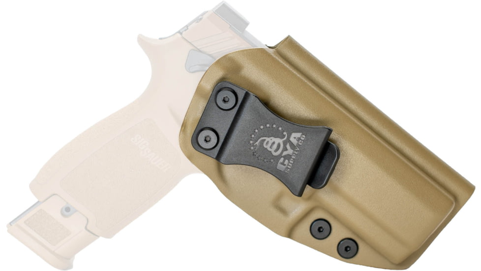 CYA Supply Co. Inside the Waistband Holster, Sig Sauer, P320 Compact/Carry, Right Hand, Flat Dark Earth, IWB0131