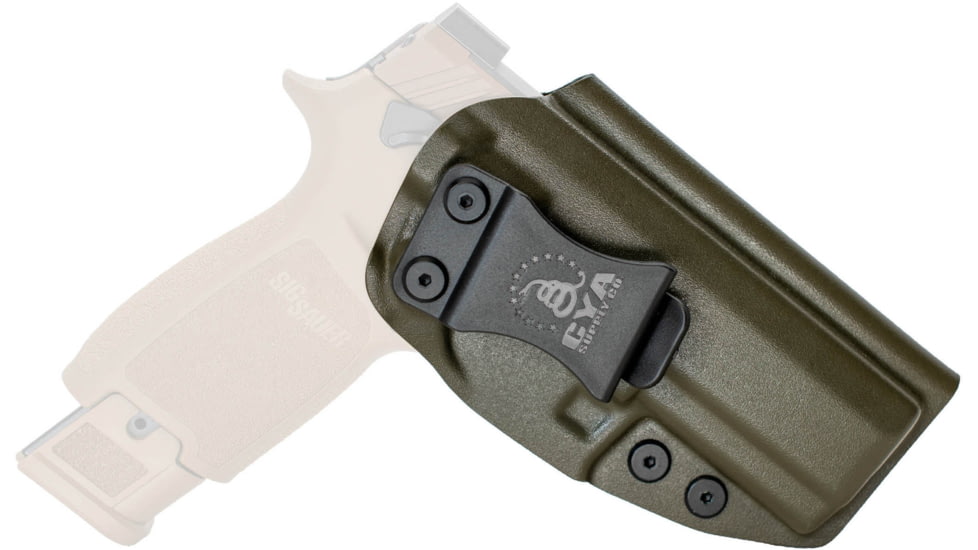 CYA Supply Co. Inside the Waistband Holster, Sig Sauer, P320 Compact/Carry, Right Hand, Olive Drab, IWB0299