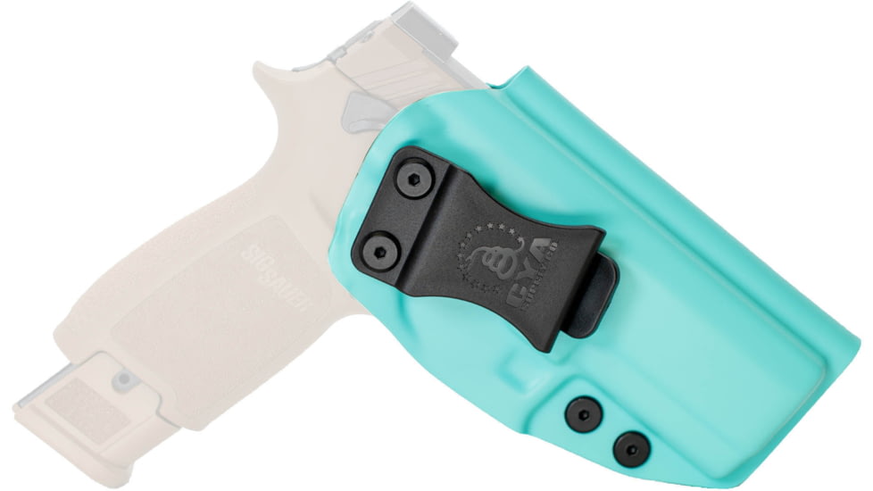 CYA Supply Co. Inside the Waistband Holster, Sig Sauer, P320 Compact/Carry, Right Hand, Teal Blue, IWB0135
