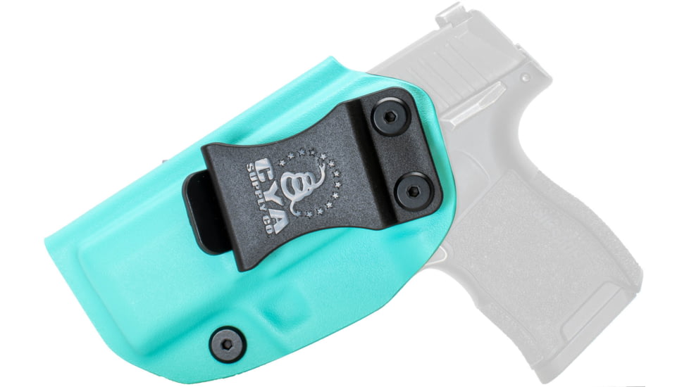 CYA Supply Co. Inside the Waistband Holster, Sig Sauer, P365, Left Hand, Teal Blue, IWB0184