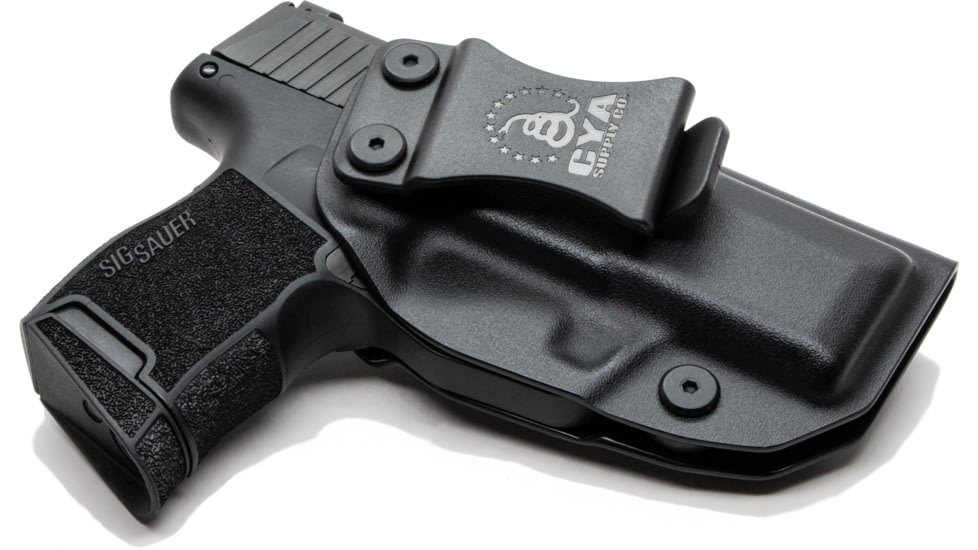 CYA Supply Co. Inside the Waistband Holster, Sig Sauer, P365, Right Hand, Black, IWB0177, EDEMO1