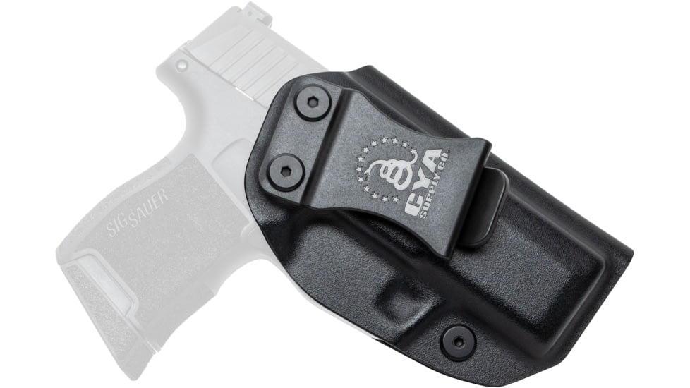 CYA Supply Co. Inside the Waistband Holster, Sig Sauer, P365, Right Hand, Black, IWB0177, EDEMO1