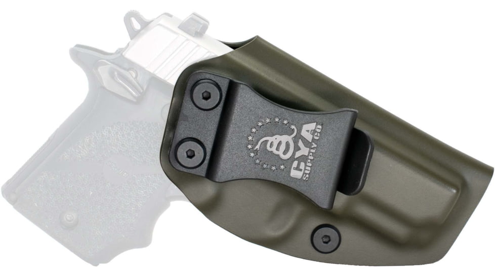 CYA Supply Co. Inside the Waistband Holster, Sig Sauer, P938, Right Hand, Olive Drab, IWB0379