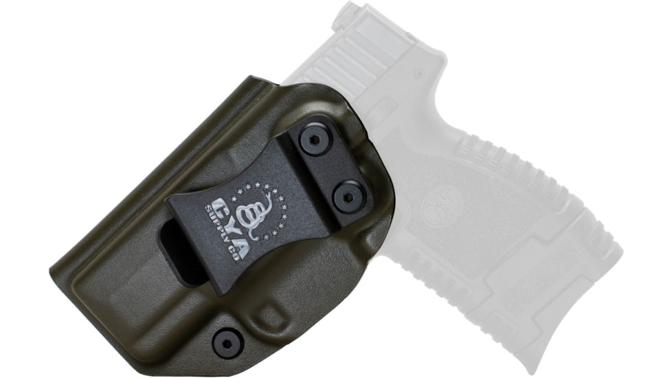 CYA Supply Co. Inside the Waistband Holster, Springfield, Hellcat, Left Hand, Olive Drab, IWB0330