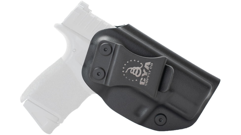 CYA Supply Co. Inside the Waistband Holster, Springfield, Hellcat, Right Hand, Black, IWB0321