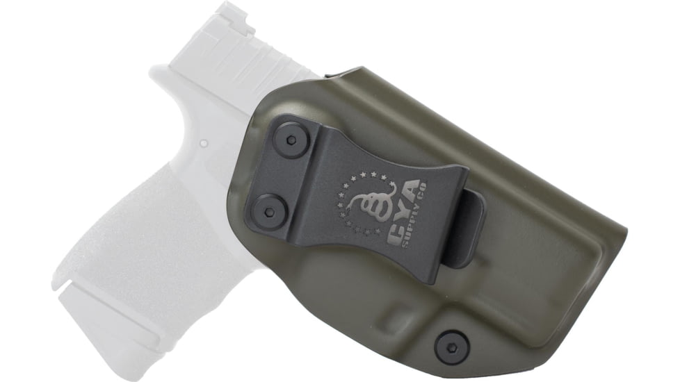 CYA Supply Co. Inside the Waistband Holster, Springfield, Hellcat, Right Hand, Olive Drab, IWB0329