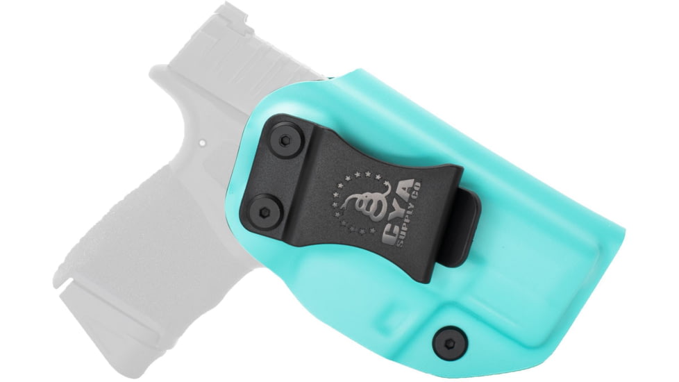CYA Supply Co. Inside the Waistband Holster, Springfield, Hellcat, Right Hand, Teal Blue, IWB0327