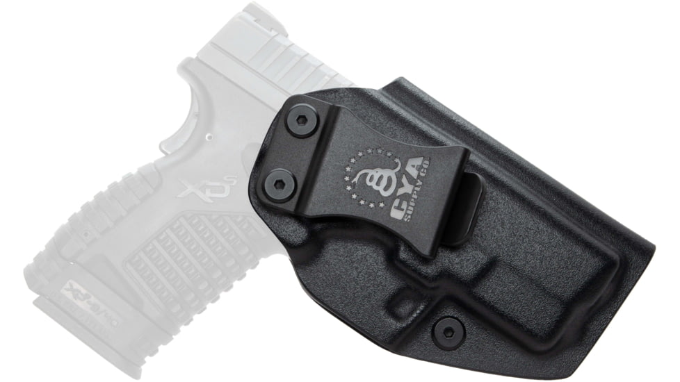 CYA Supply Co. Inside the Waistband Holster, Springfield, XD-S &amp; XD-S MOD.2-9/40, Right Hand, Black, IWB0061