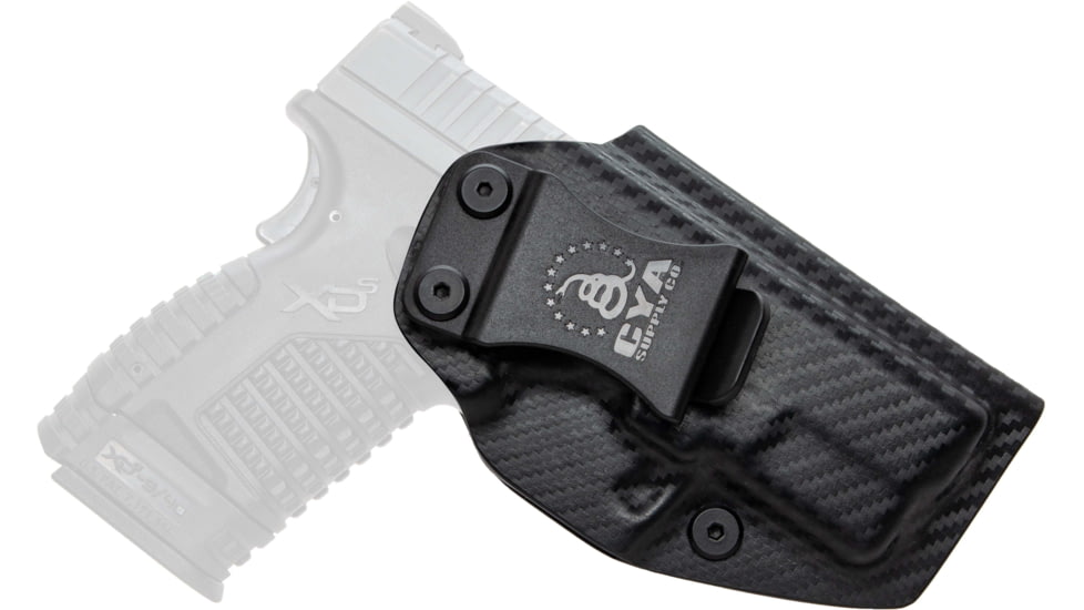 CYA Supply Co. Inside the Waistband Holster, Springfield, XD-S &amp; XD-S MOD.2-9/40, Right Hand, Carbon Fiber, IWB0065