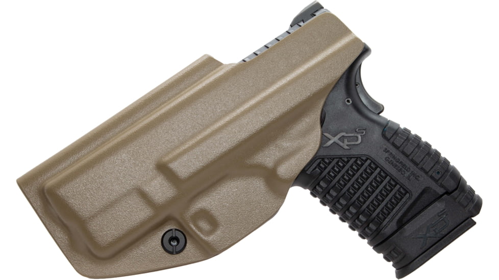 CYA Supply Co. Inside the Waistband Holster, Springfield, XD-S &amp; XD-S MOD.2-9/40, Right Hand, Flat Dark Earth, IWB0063