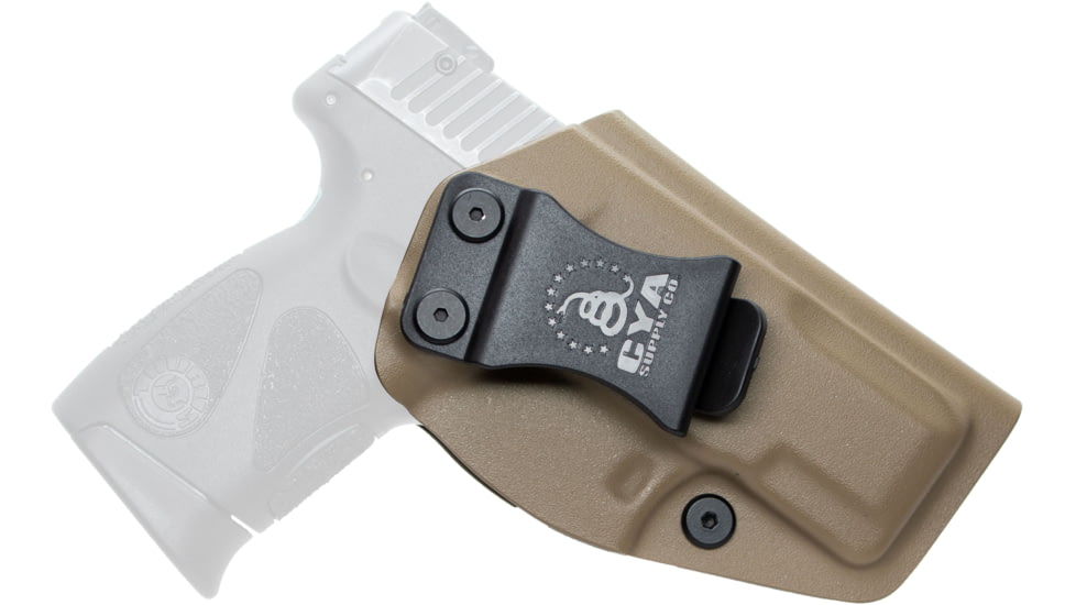 CYA Supply Co. Inside the Waistband Holster, Taurus, G2C &amp; Millennium G2 PT111/PT140, Right Hand, Flat Dark Earth, IWB0027