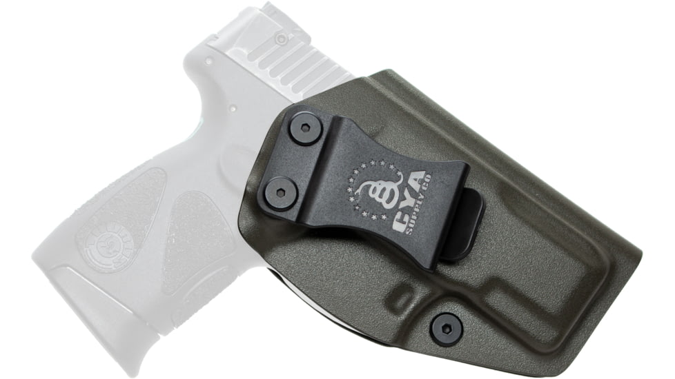 CYA Supply Co. Inside the Waistband Holster, Taurus, G2C &amp; Millennium G2 PT111/PT140, Right Hand, Olive Drab, IWB0265