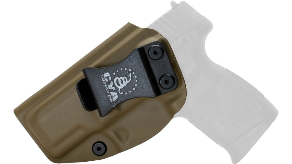 CYA Supply Co. Inside the Waistband Holster, Taurus, G3C, Left Hand, Flat Dark Earth, IWB0424