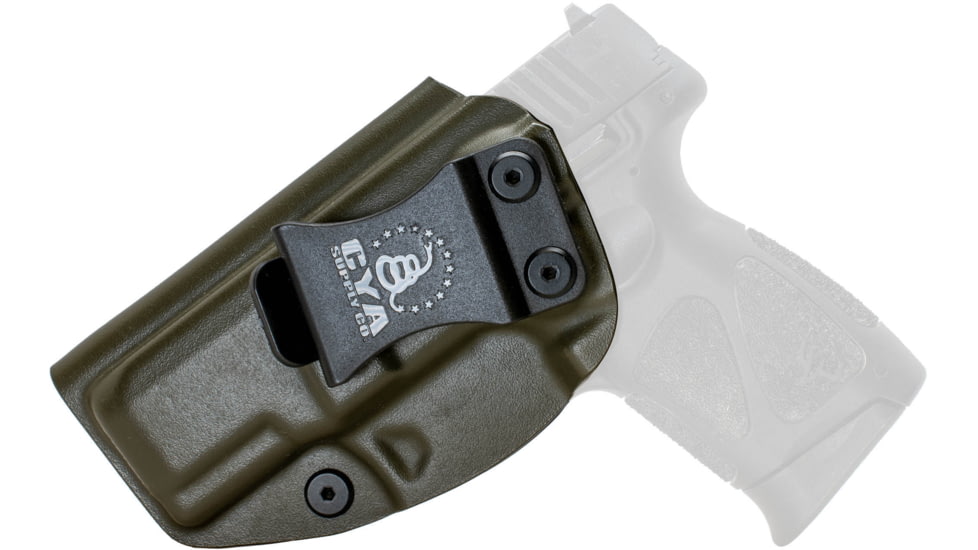 CYA Supply Co. Inside the Waistband Holster, Taurus, G3C, Left Hand, Olive Drab, IWB0430
