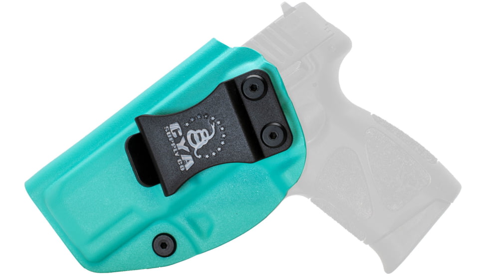 CYA Supply Co. Inside the Waistband Holster, Taurus, G3C, Left Hand, Teal Blue, IWB0428