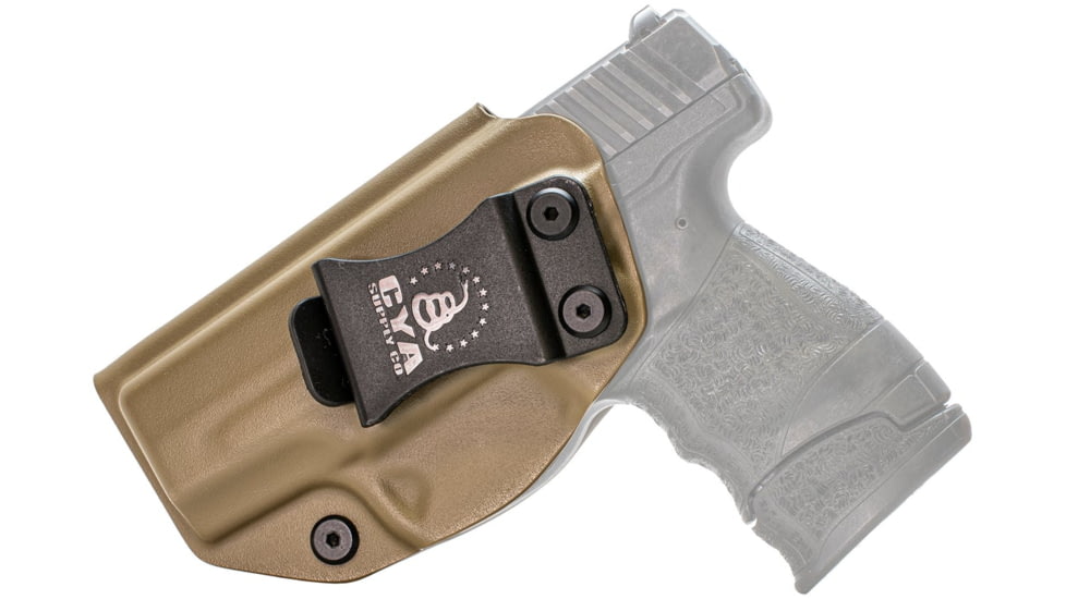 CYA Supply Co. Inside the Waistband Holster, Walther, PPS M2, Left Hand, Flat Dark Earth, IWB0212