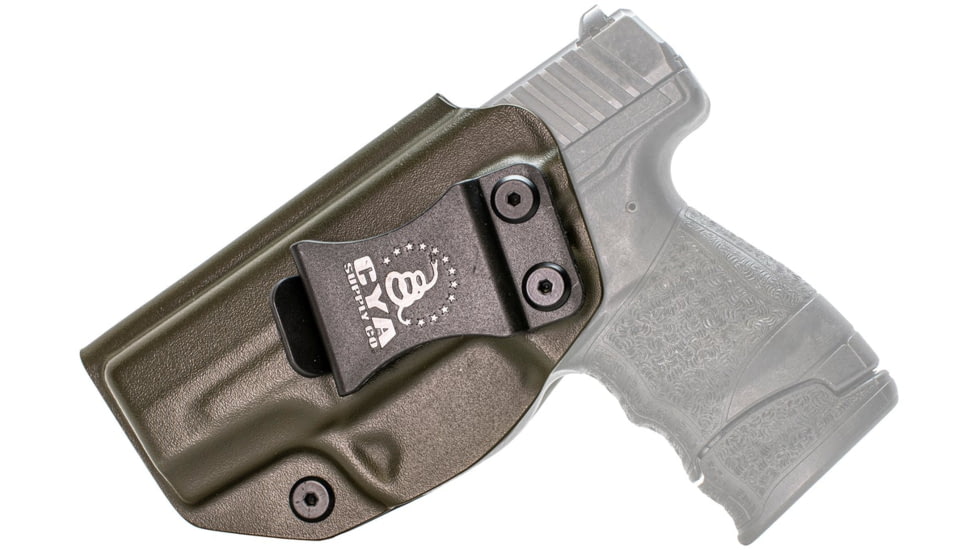 CYA Supply Co. Inside the Waistband Holster, Walther, PPS M2, Right Hand, Olive Drab, IWB0319