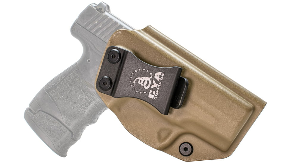 CYA Supply Co. Inside the Waistband Holster, Walther, PPS M2, Right Hand, Flat Dark Earth, IWB0211
